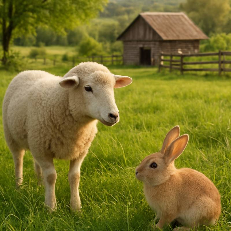 Foto ternak di Ribasa Farm